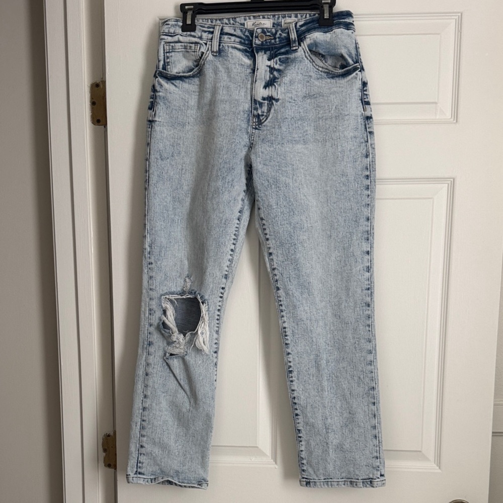 KanCan Light Blue Distressed Women Jeans